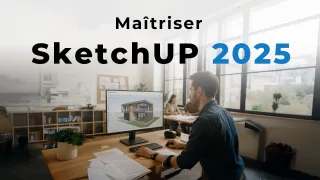 Apprendre SketchUp Pro 2025 : La formation complète