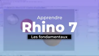 Apprendre les bases de Rhino 7 
