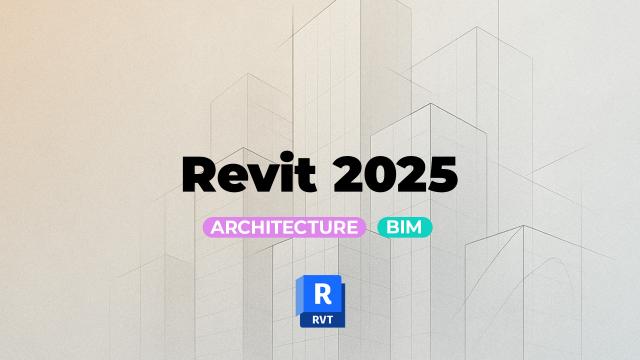 Concevoir des projets architecturaux BIM avec Revit 2025