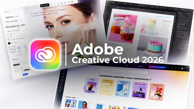 Adobe Creative Cloud 2026 – Créez sans limites, maîtrisez chaque outil ...