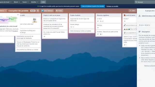 Trello - gestion de projet