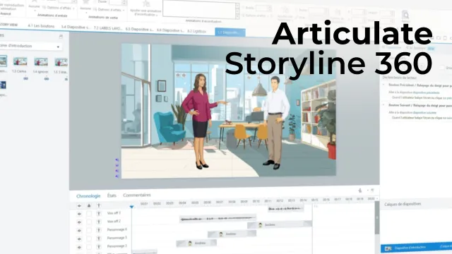 Maîtriser Articulate Storyline 360 en 2026 - Les fondamentaux