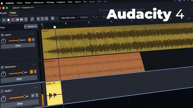 Maîtriser Audacity 4 pour l'enregistrement, le nettoyage et le mixage audio