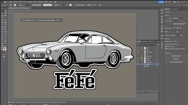 Ateliers créatifs Illustrator 2025 : Vectorisation dans Illustrator 2025 et création de logo