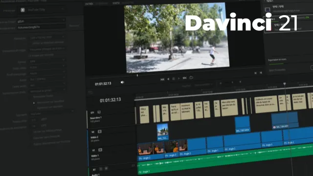 Maîtriser DaVinci Resolve 21 - Montage et étalonnage