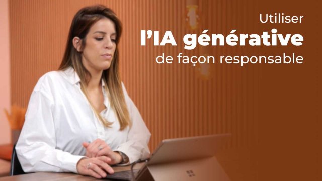 Apprendre à utiliser l’IA générative de façon responsable