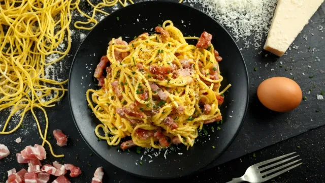 La carbonara traditionnelle