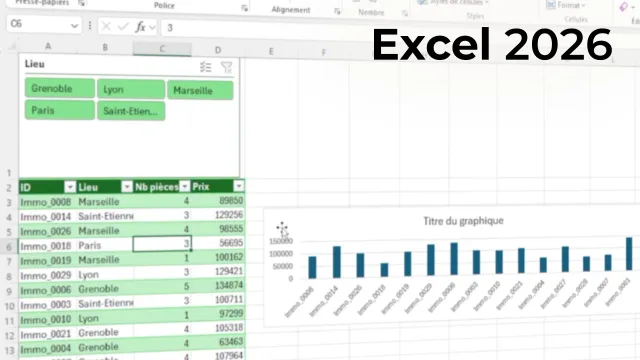 Maîtriser Excel 365 en 2026