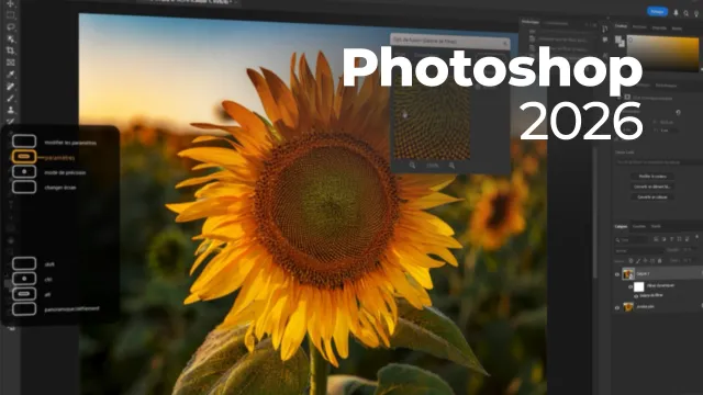 Apprendre Photoshop 2026 - Les fondamentaux 
