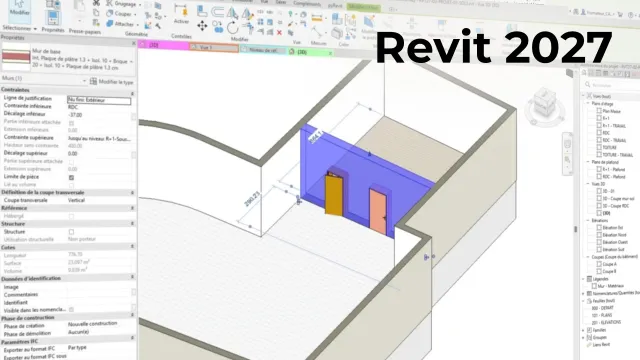 Maîtriser Revit 2027 - Les familles externes paramétriques