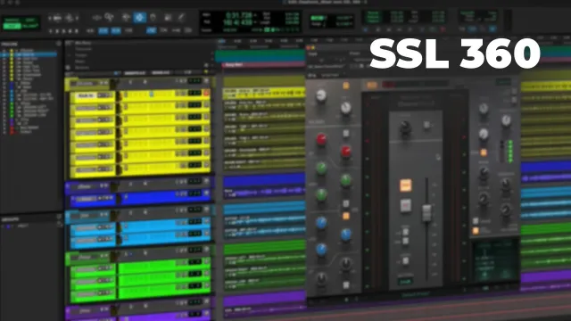 SSL 360 pour le mixage audio