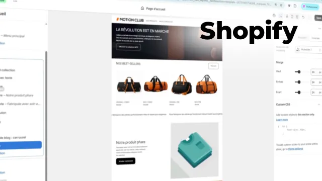 Apprendre Shopify - Créer une boutique en ligne rentable