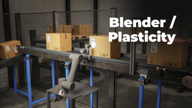 Blender & Plasticity - Importer, Animer et Rendre des objets CAO