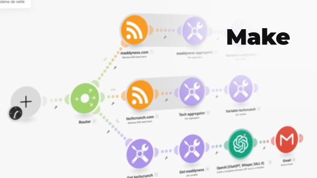 Formation Make - Optimisez vos processus grâce à l’automatisation