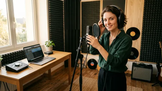 Enregistrer une voix professionnelle en home studio