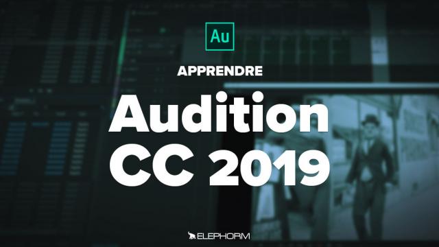 Apprendre Adobe Audition CC 2019