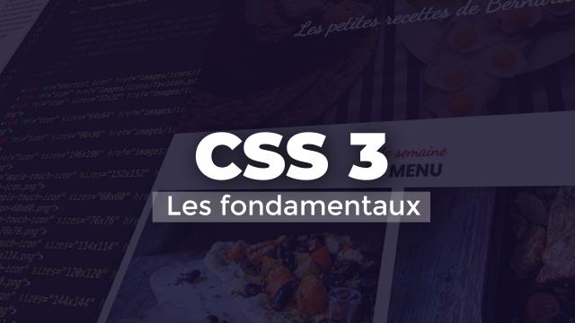 Apprendre CSS 3