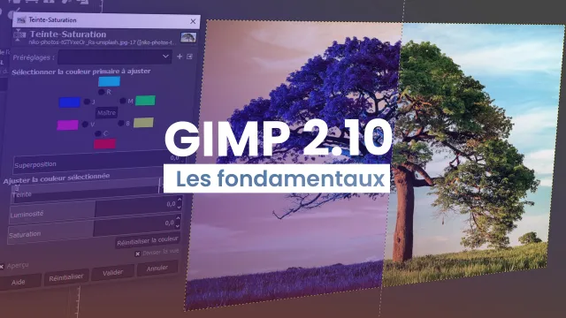 Apprendre Gimp 2.10 - Les Fondamentaux