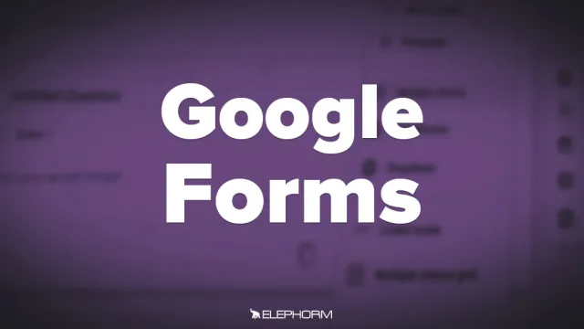 Apprendre Google Forms 2019