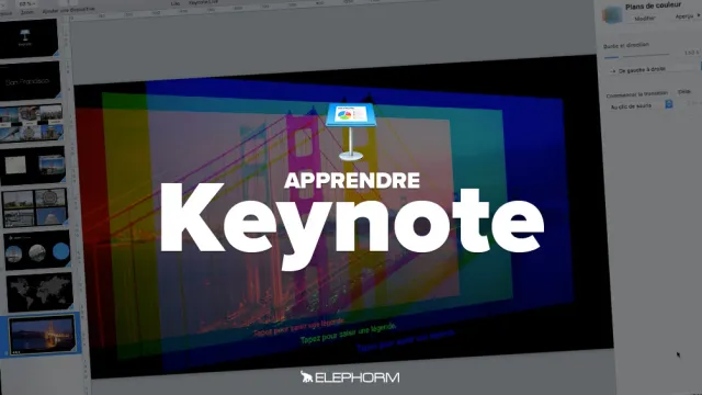 Apprendre Keynote 2018