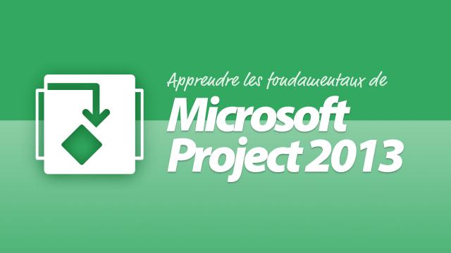 Apprendre Microsoft Project 2013