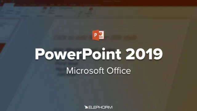 Apprendre PowerPoint 2019