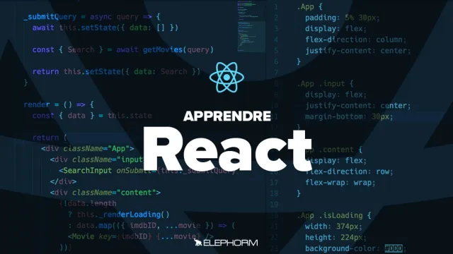 Apprendre ReactJS 2018 - Les fondamentaux