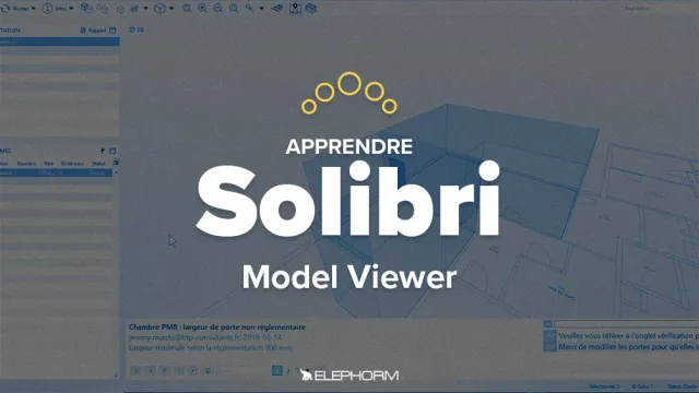 Apprendre Solibri - Model Viewer