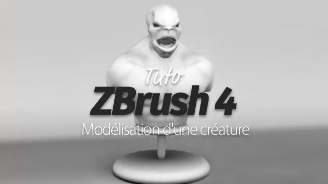 Apprendre ZBrush 4 - Modélisation d'une créature