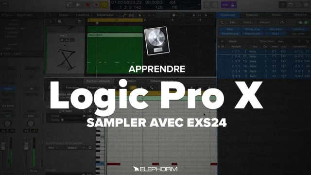 Atelier Logic Pro X  - Sampling avec EXS24