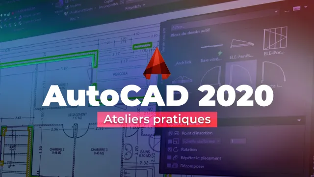 AutoCAD 2020 - Ateliers pratiques