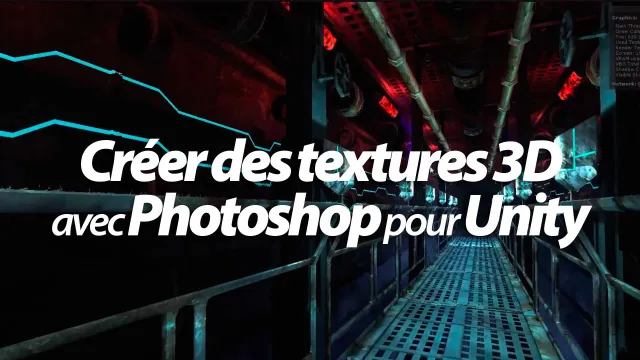 Créer des textures pour la 3D avec Photoshop
