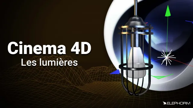 Maîtriser Cinema 4D - Matière et Lumière - à partir de C4D R16 jusqu'à R18