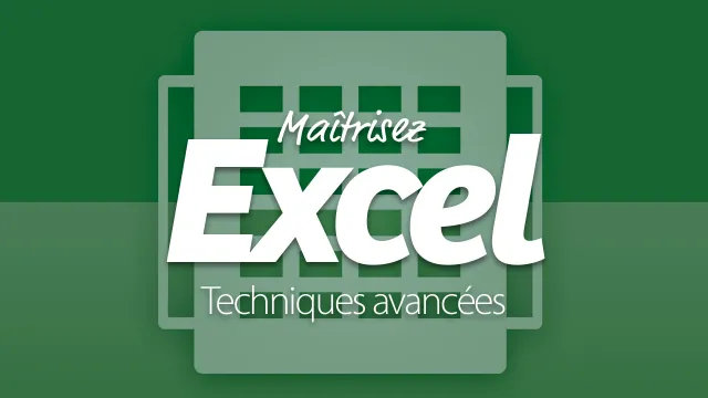 Maîtrisez Excel 2013 - Techniques Avancées