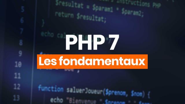 Apprendre PHP 7