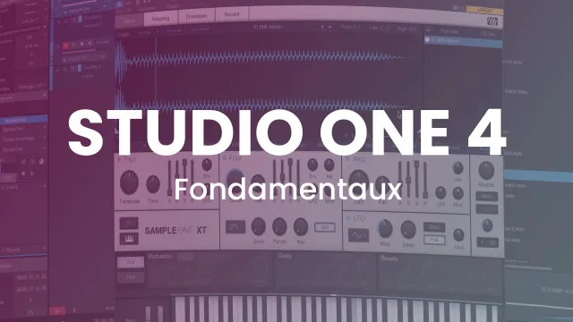 Apprendre Studio One 4