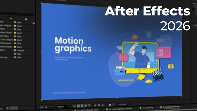 Apprendre After Effects 2026 - Les Fondamentaux