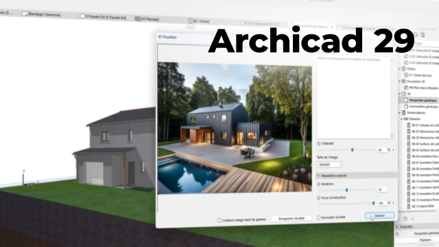 Maîtriser ArchiCAD 29 : les bases essentielles de la modélisation architecturale