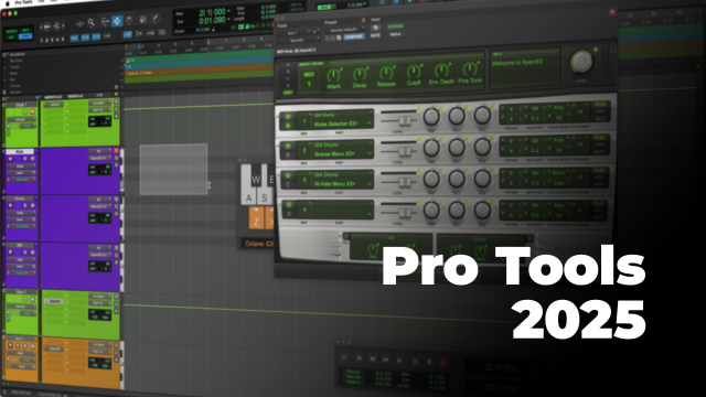 Pro Tools 2025 - Les Fondamentaux du MIDI
