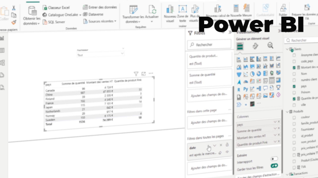 Maîtriser Power BI Desktop