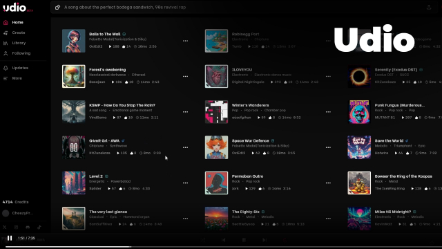 Créer facilement de la musique assistée par IA avec Udio