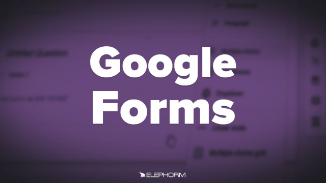 Apprendre Google Forms