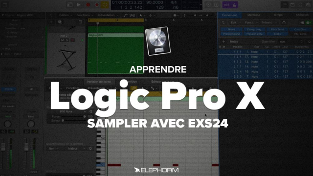 Atelier Logic Pro X  - Sampling avec EXS24