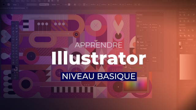 Apprendre Illustrator : Niveau Basique