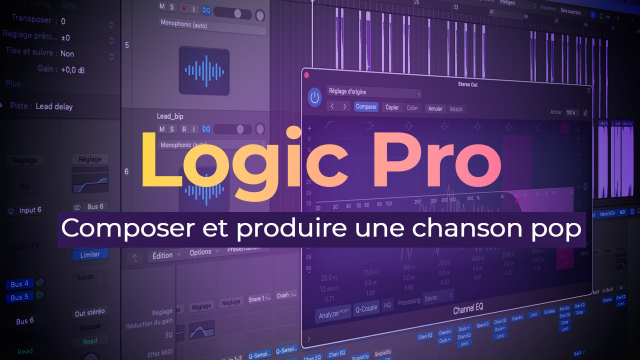 Composer et produire une chanson pop avec Logic Pro X