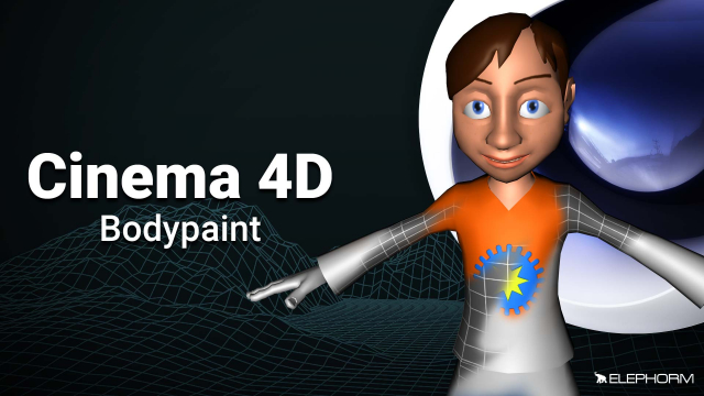Maîtrisez Cinema 4D - Dépliage et peinture de textures avec Bodypaint - à partir de C4D R15 jusqu’à R18